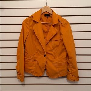 Talbots Vibrant Orange Jacket